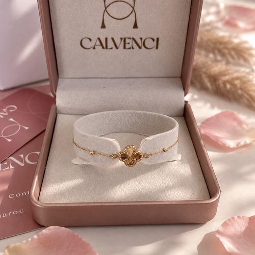 Gourmette Soléa en or 18K