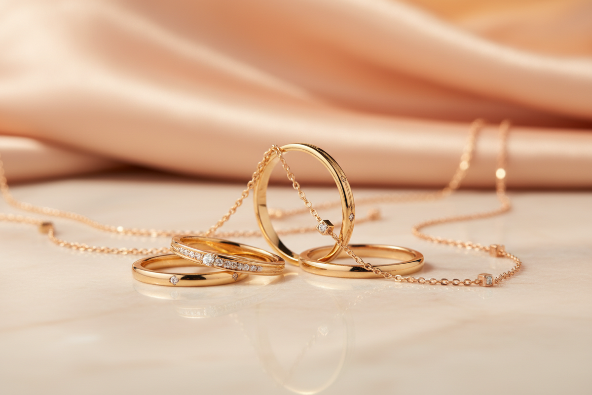 Comment Choisir la Couleur de l'Or qui Vous Va : Un Guide Pratique et Élégant