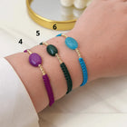 Collection Opale - Cordons Uniques en Or 18K