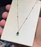 Collier Émeraude Éternelle