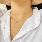 Collier Émeraude Éternelle