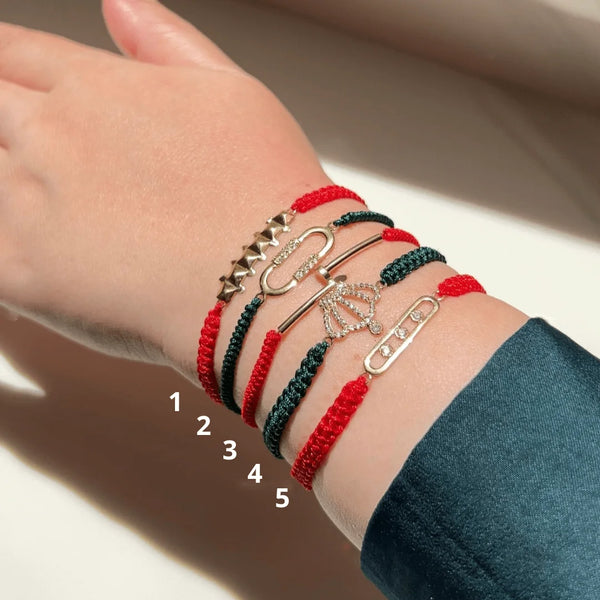 Collection Royale - 5 Cordons Uniques en Or 18K