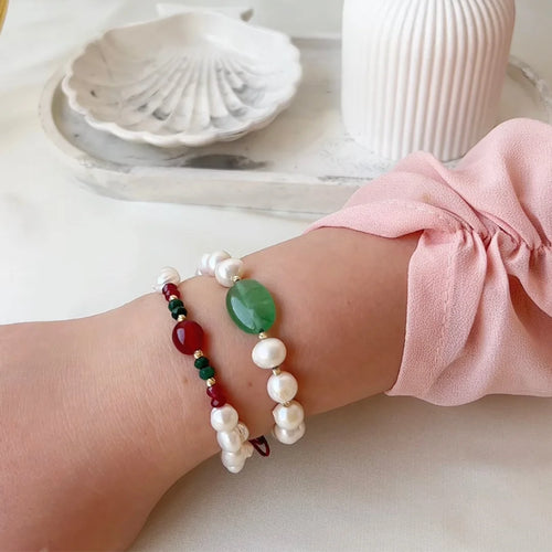 Bracelet en perles Éternité